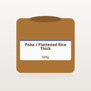 Poha / Flattened Rice Thick