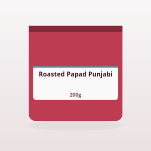 Roasted Papad Punjabi